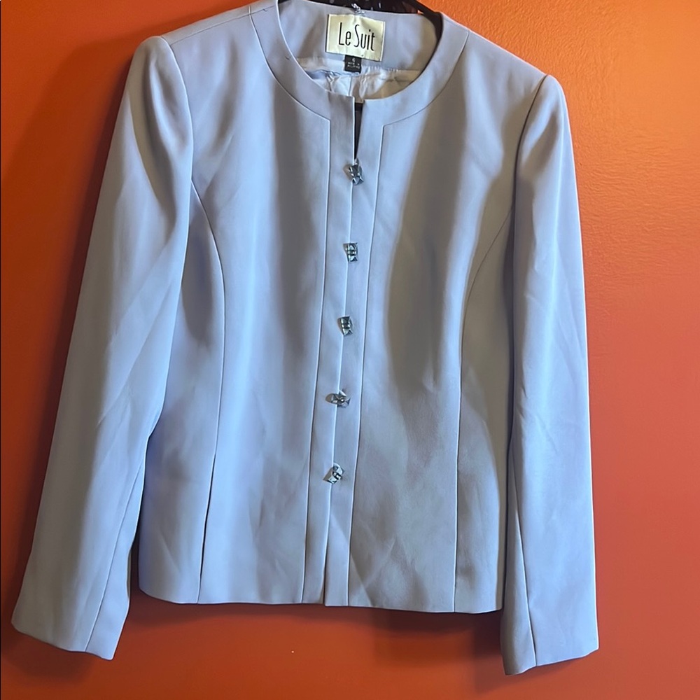 Le Suit Women's Light Purple Jacket